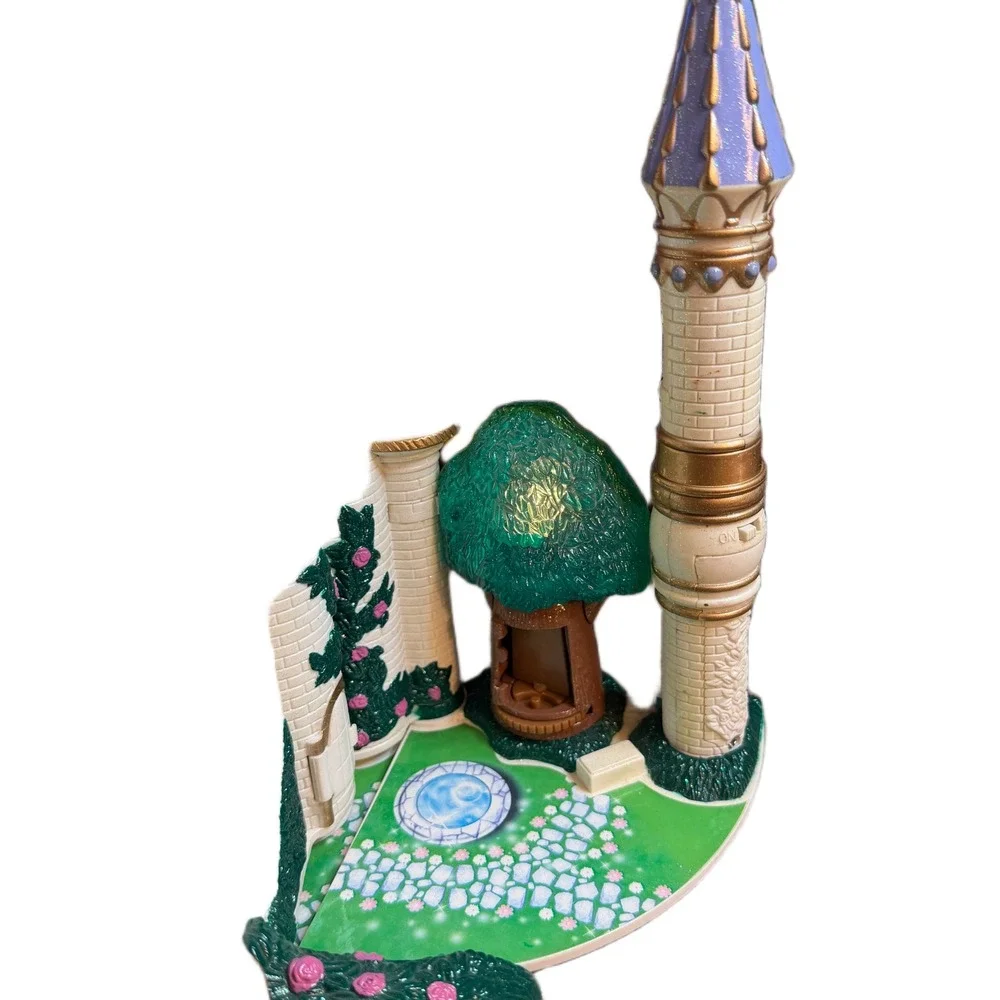 Trendmasters Disney Beauty & the Beast Castle Playset Purple Gold Vintage 1997